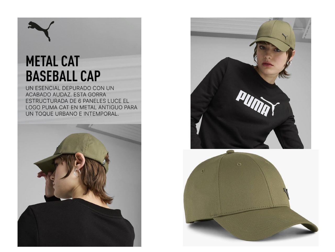 Gorra Puma ESS Metal Cat